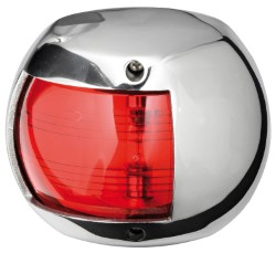 Kompakt 12 AISI 316 / 112,5 ° rødt navigation lys
